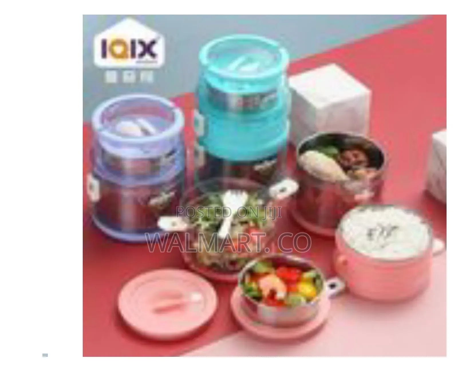 2l Preservation Food Lunch Box Container With Spoon and Fork