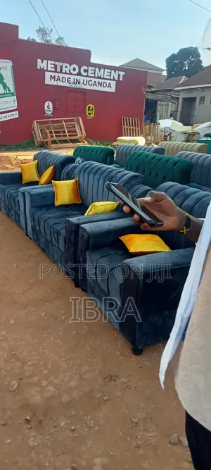 A Five Seater Sofa With Good Material