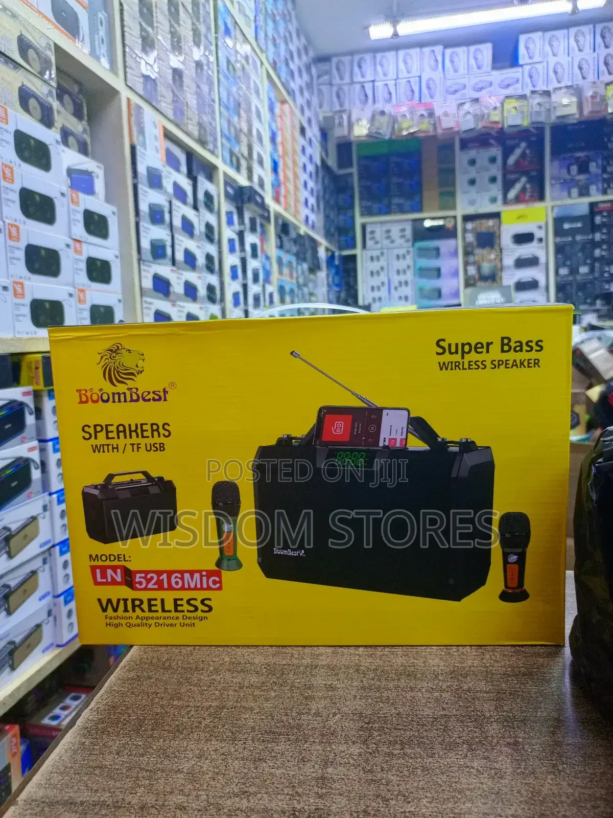 Boombest Ln-5216mic Wireless Speaker.
