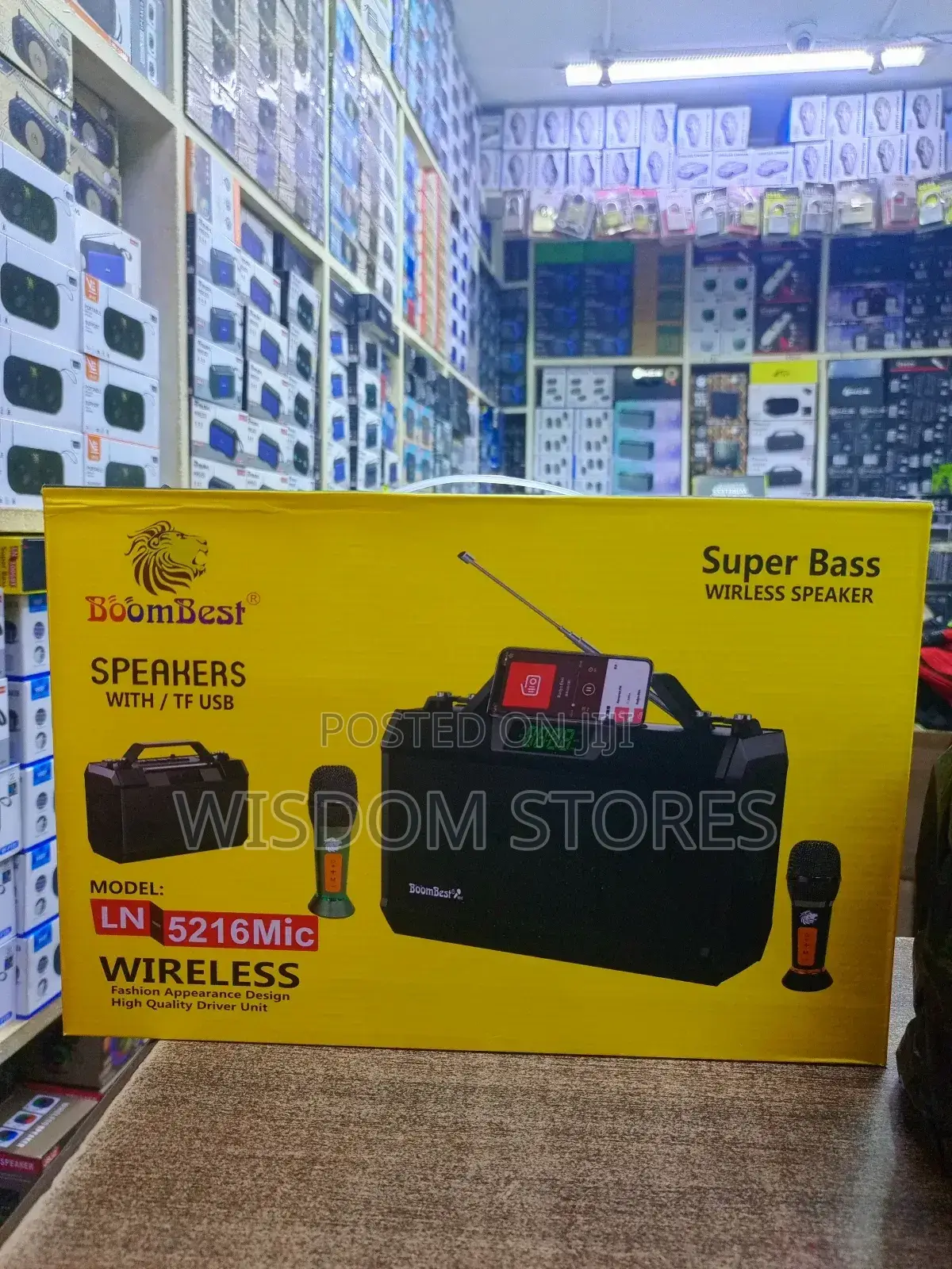 Boombest Ln-5216mic Wireless Speaker.