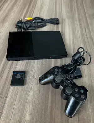 Playstation 2 (Ps2) Full Set! Console, Games, 2 Controllers