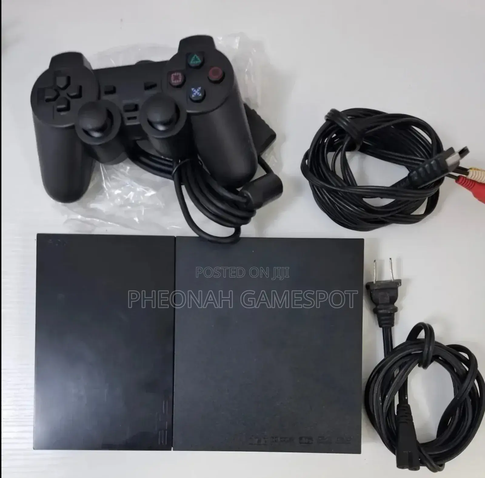 Perfect Condition Ps2 Full Setup - Controllers Stack of Games!