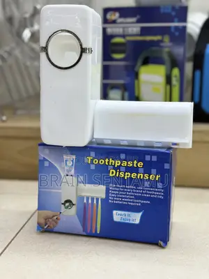 Tooth Paste Dispenser and Tooth Brush Holder