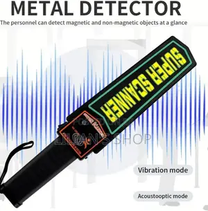 Portable Hand Held Metal Detector Body Scanner/Wand