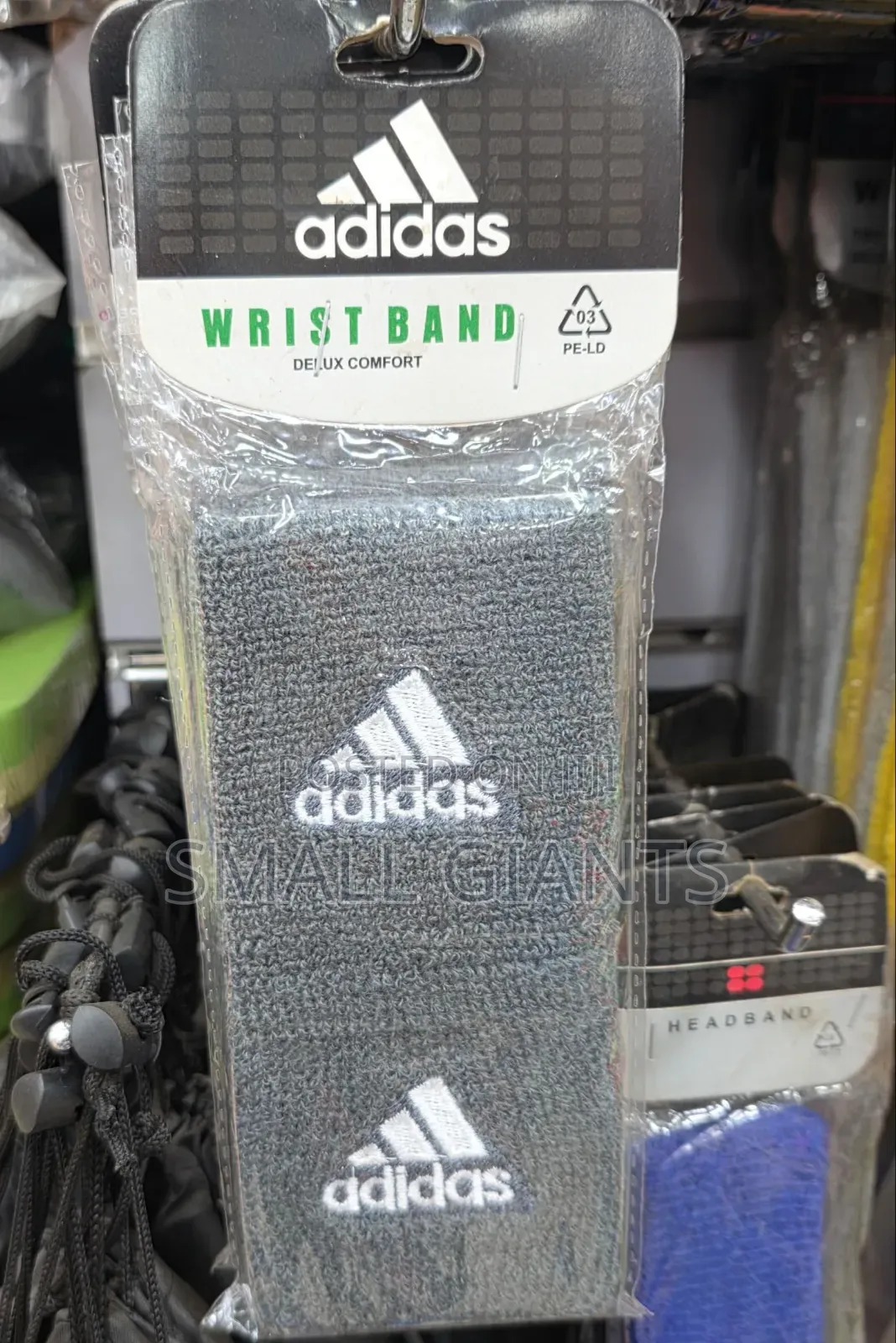 Adidas Deluxe Comfort Wrist Band