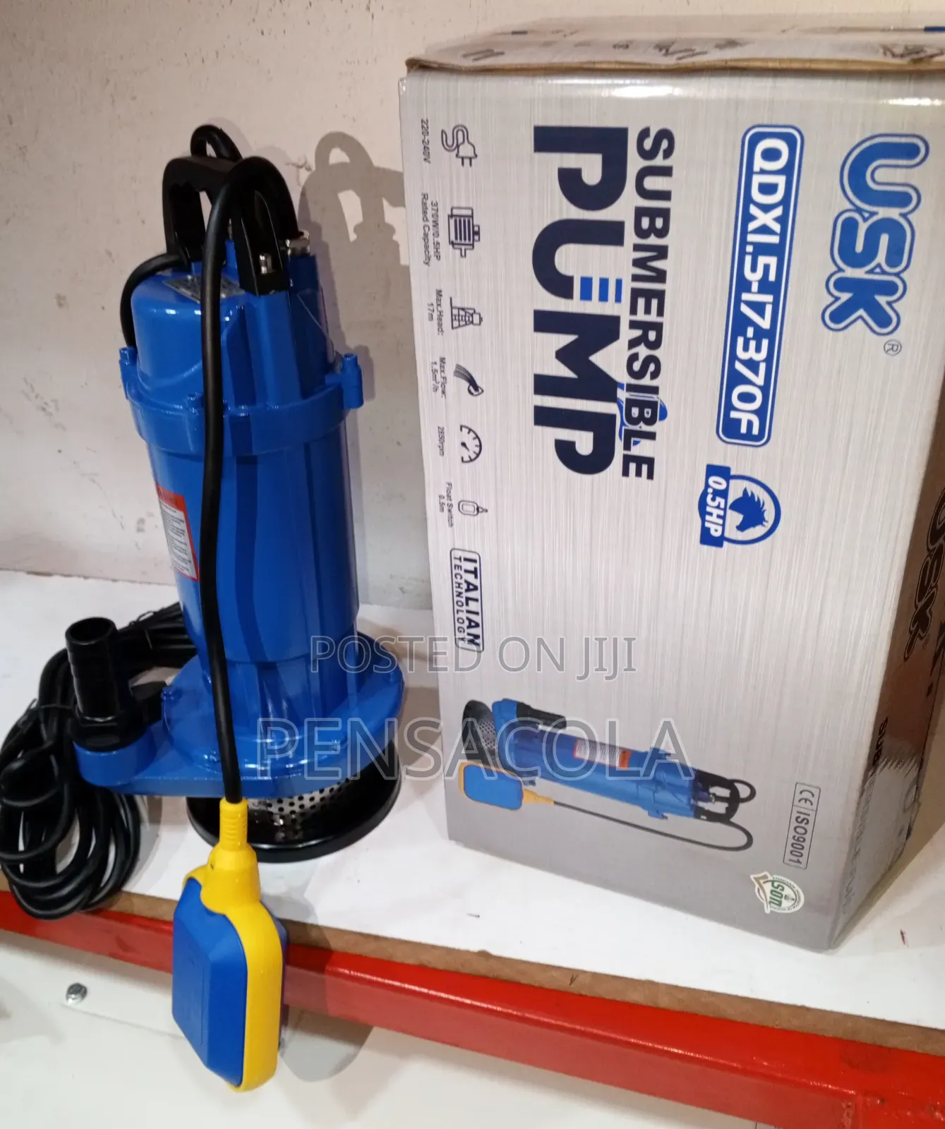 17m (57feet) Submersible Water Pump Electric