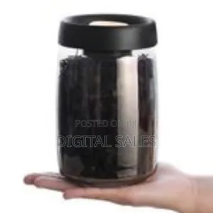 2 Pieces of 1200ml 1800ml Vacuum Sealed Tanks for Coffee Beans