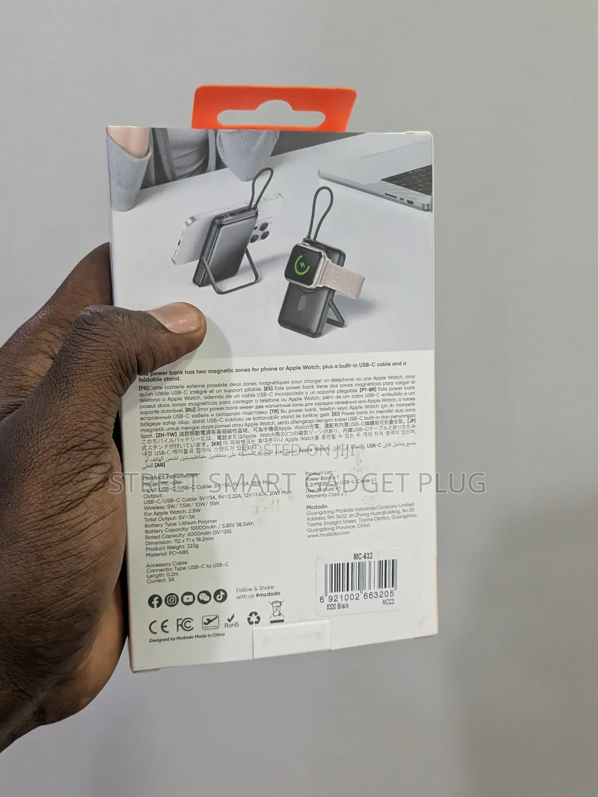 McDodo Free-Kit 10.000mah 2in1 Magsafe Power Bank