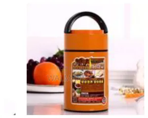 1000ml Vacuum Insulated Thermo Food Vacuum Flask-Orange