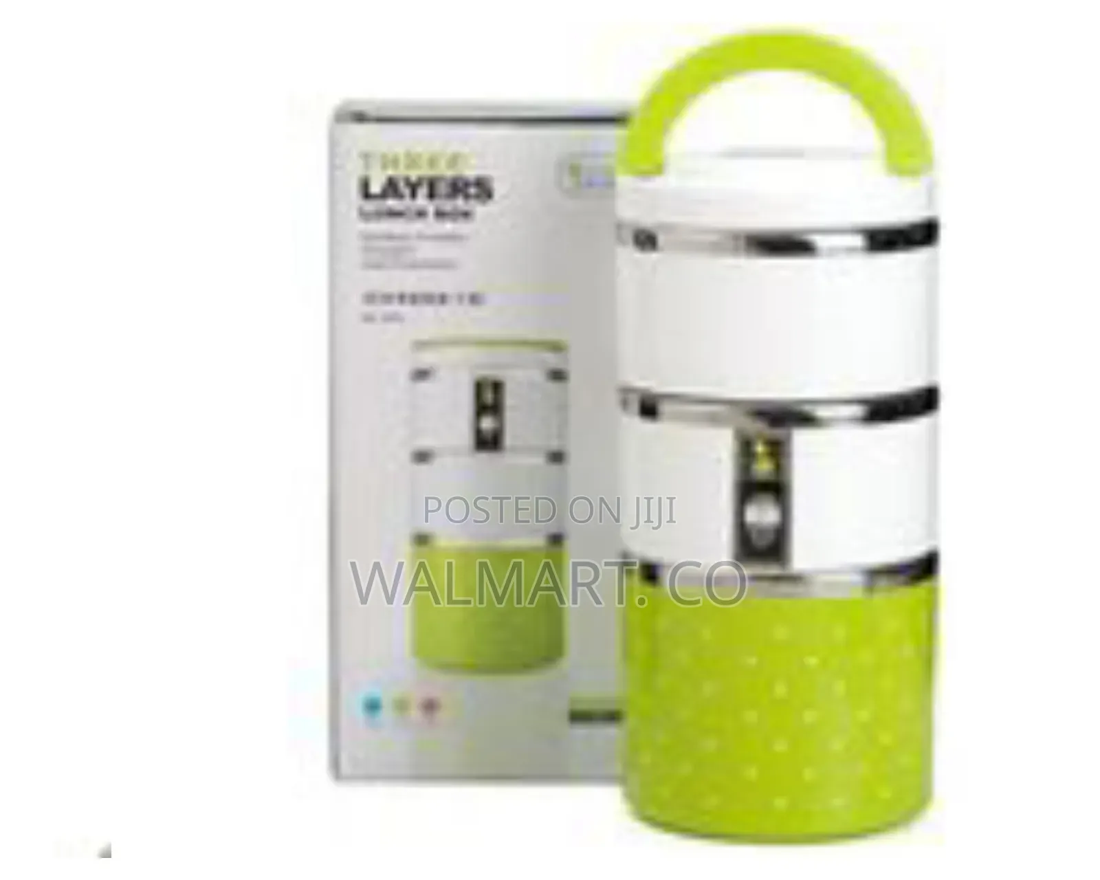 3 Layer Steel Food Insulated Container-Multicolor