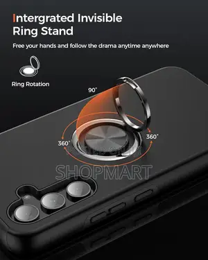 Armoured Phone Ring Case For Samsung A34