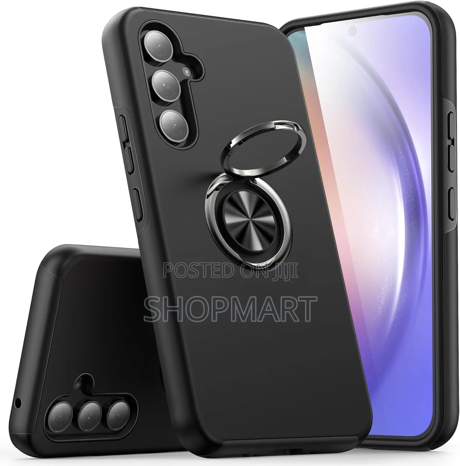 Armoured Phone Ring Case For Samsung A34