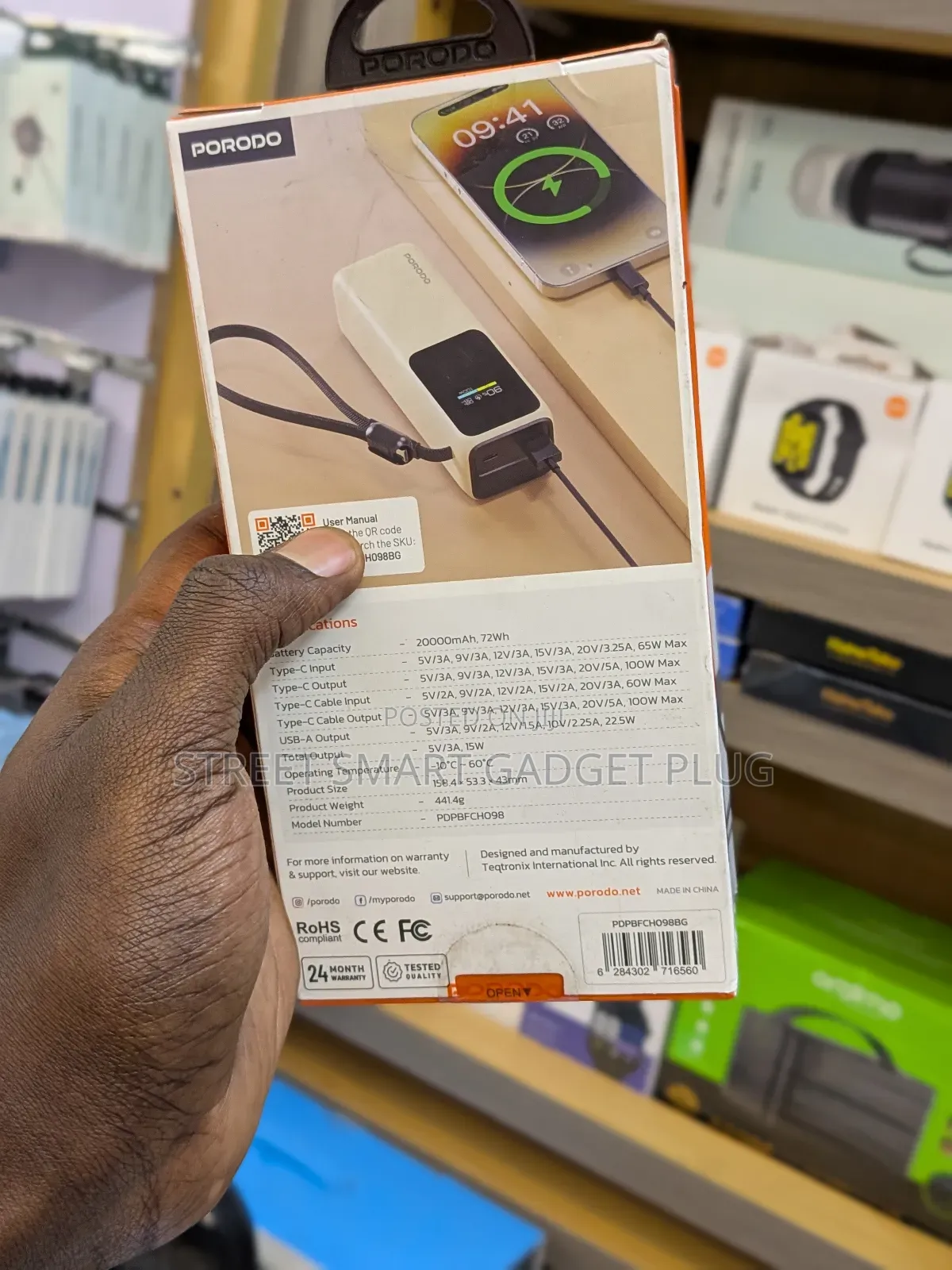 Porpdo 100watts 20.000mah Power Bank