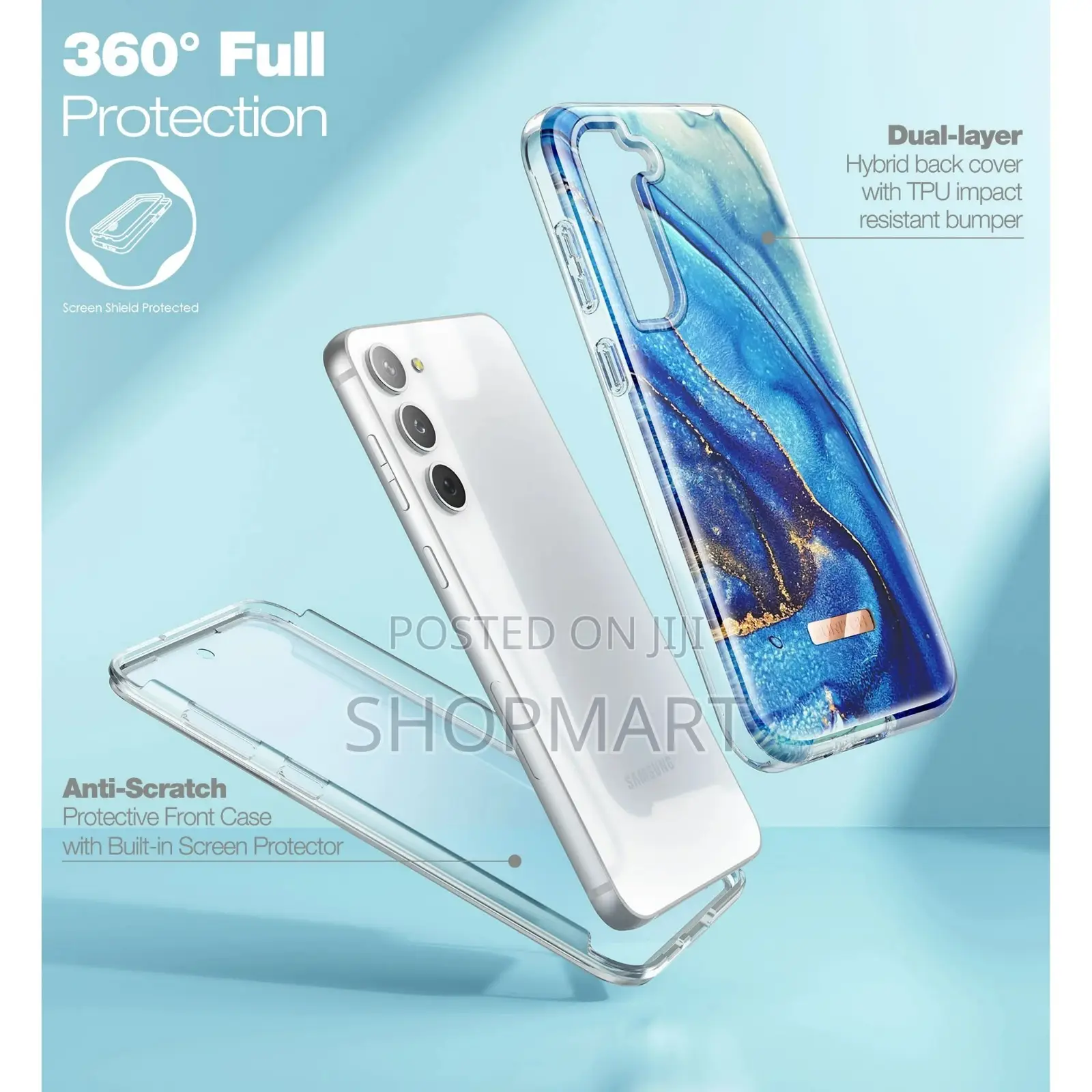 360 Degree Phone Case for Samsung S23 Plus