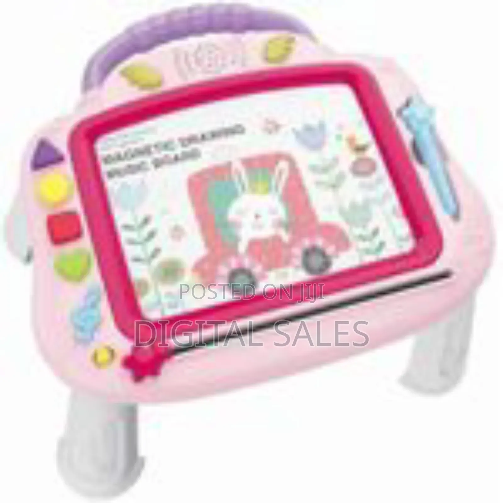 Magnetic Drawing Board, 3in1 Light Up Musical Doodle Board For Toddler