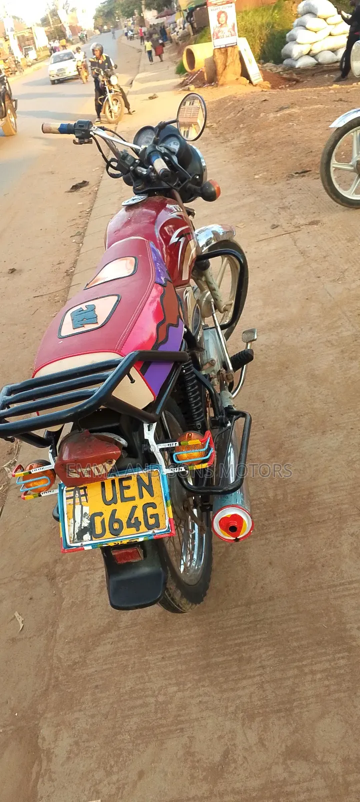 TVS XL 100 2019 Red