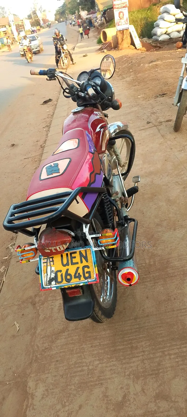 TVS XL 100 2019 Red