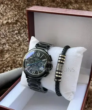Cartier Leather Strap With a Bracelet