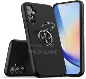 Case for Samsung Galaxy A54 Case, Dual Layer Protective Pc Back, Black