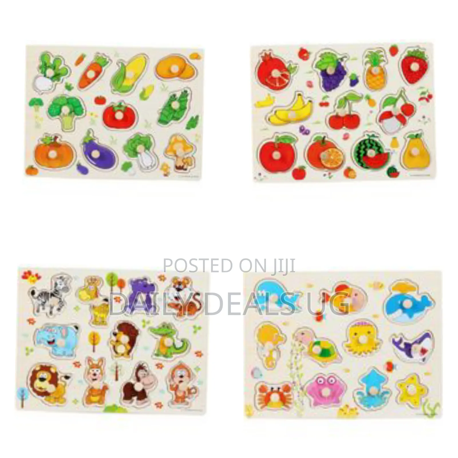 Shape Matching Puzzle, Wooden Toy