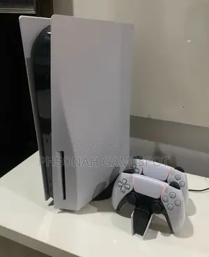 Ps5 With 2 Controllers and 4 Games, Fast Clean Console Ready Now.