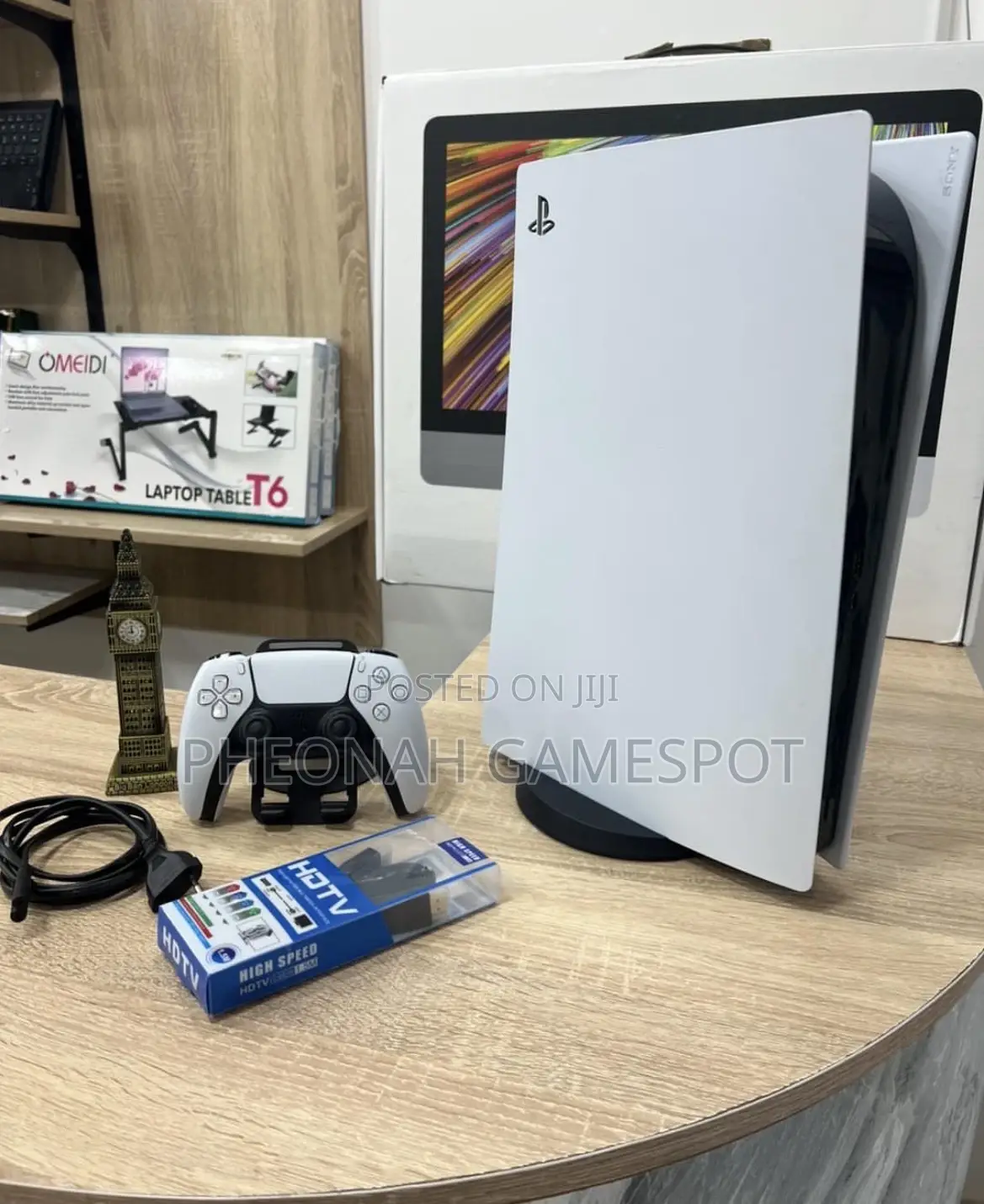 Playstation 5, 2 Pads and 3 Games, Powerful System Fully Tested.