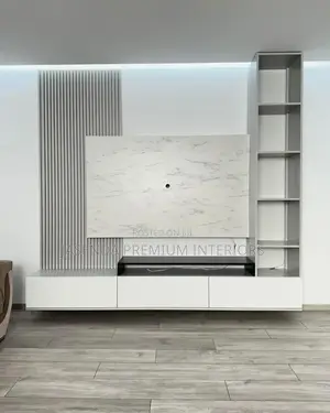 Tv Unit Tv | Wooden Tv Unit | Premium Finish | Installments Available