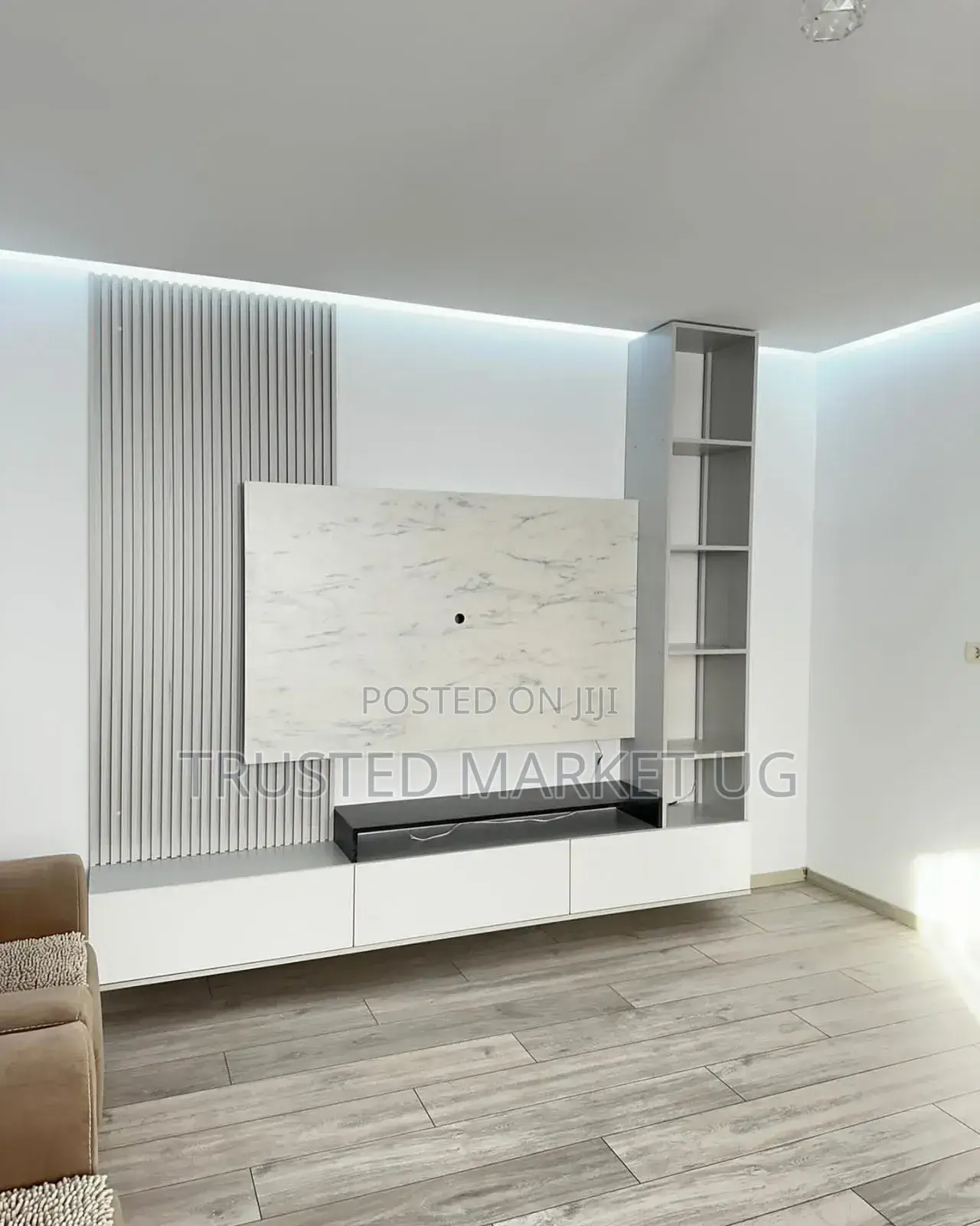 Tv Unit Tv | Wooden Tv Unit | Premium Finish | Installments Available