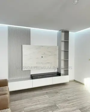 Tv Unit Tv | Wooden Tv Unit | Premium Finish | Installments Available