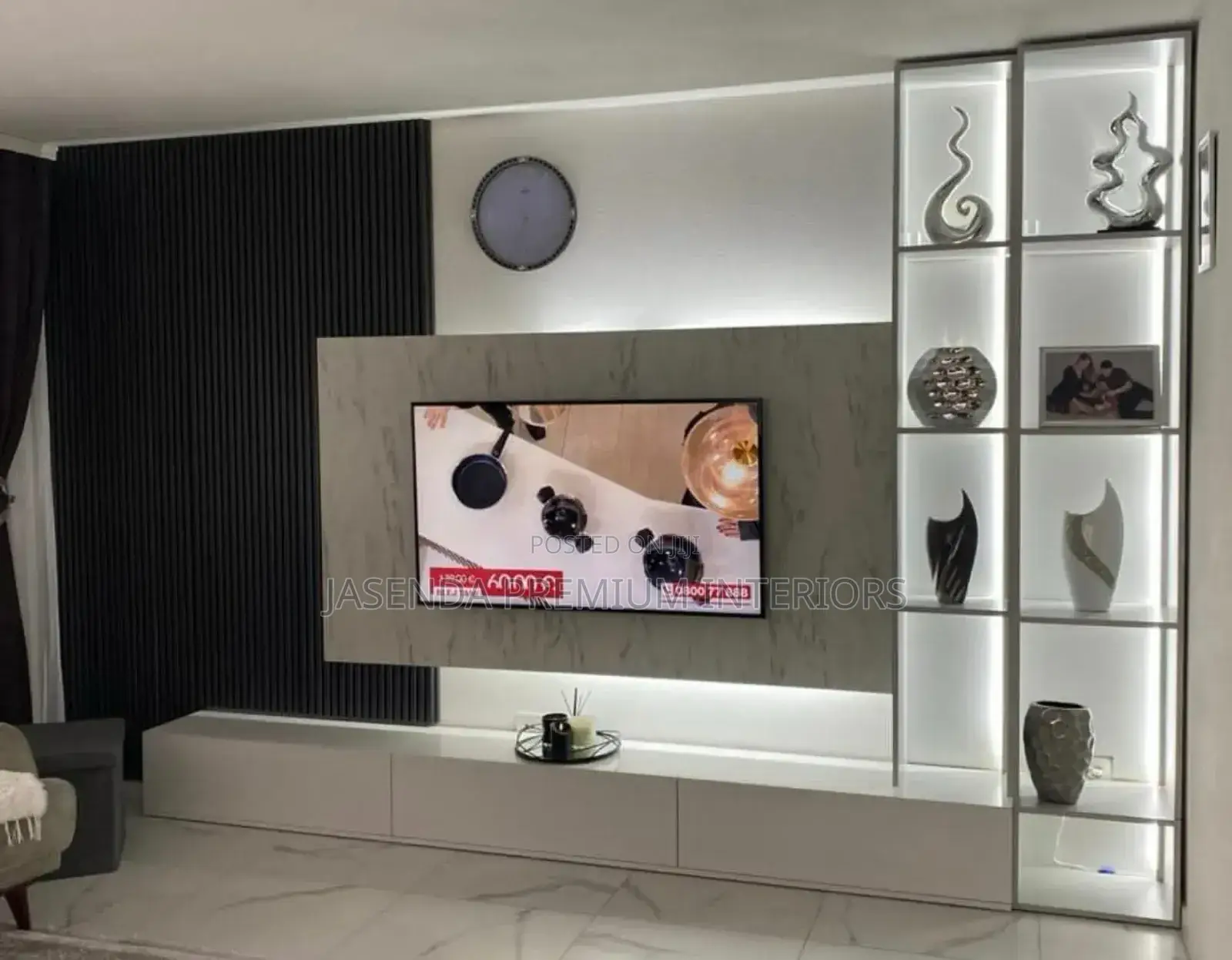 Wooden Tv Unit | Tv Units | Open Shelf Design | Easy Assembly