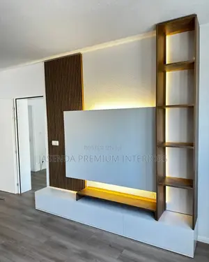 Tv Units | Tv Unit Wall | With Led Lights | Free Installation