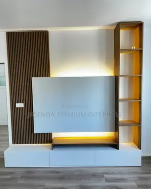 Tv Units | Tv Unit Wall | With Led Lights | Free Installation