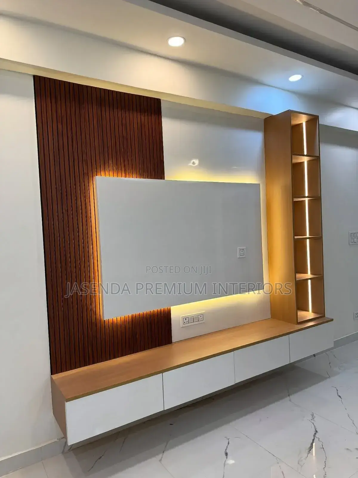 Tv Unit | Modern Tv Unit | Wall Mounted Design | Brand New Kampala
