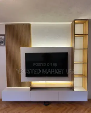 Tv Unit | Premium Tv Unit | Wood | Brand New Kampala