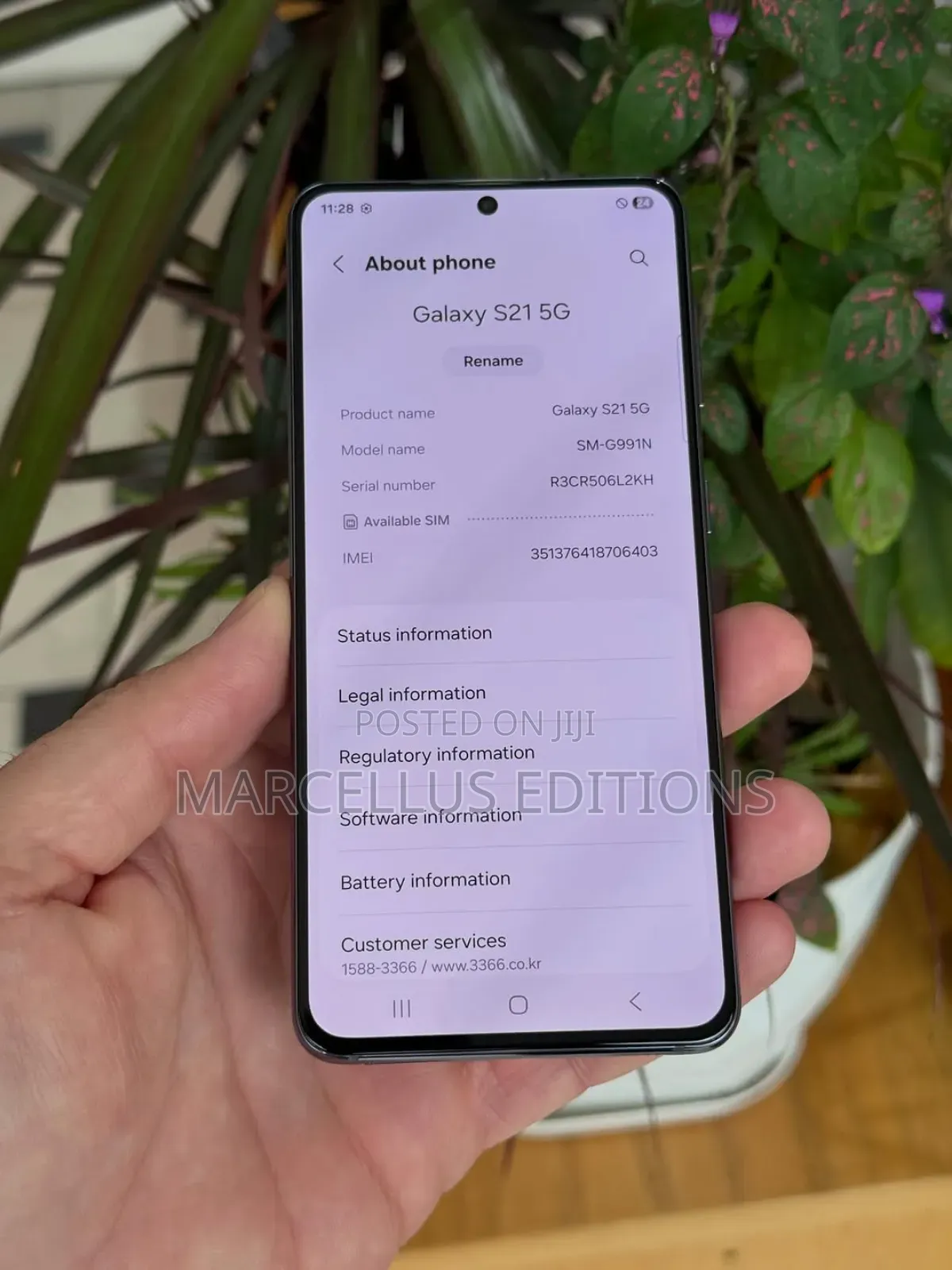 Samsung Galaxy S21 Ultra 5G 128 GB Black