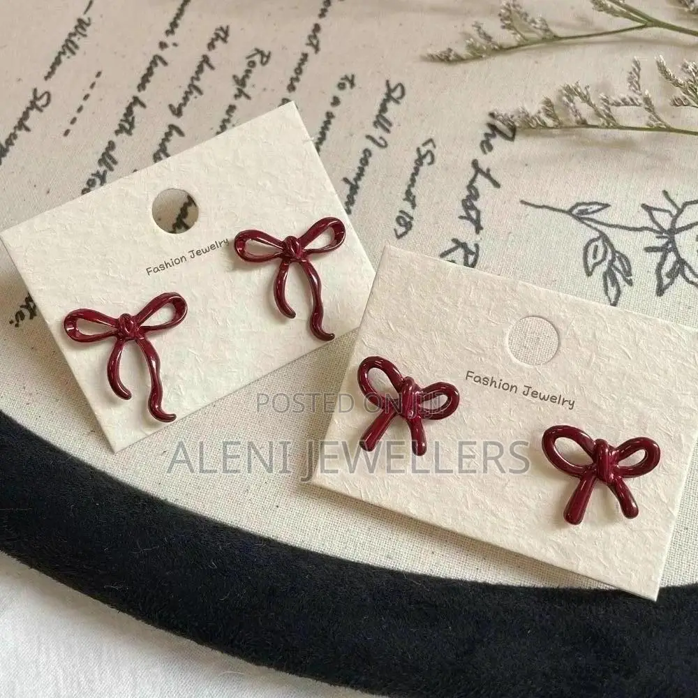 Maroon Ear Pins