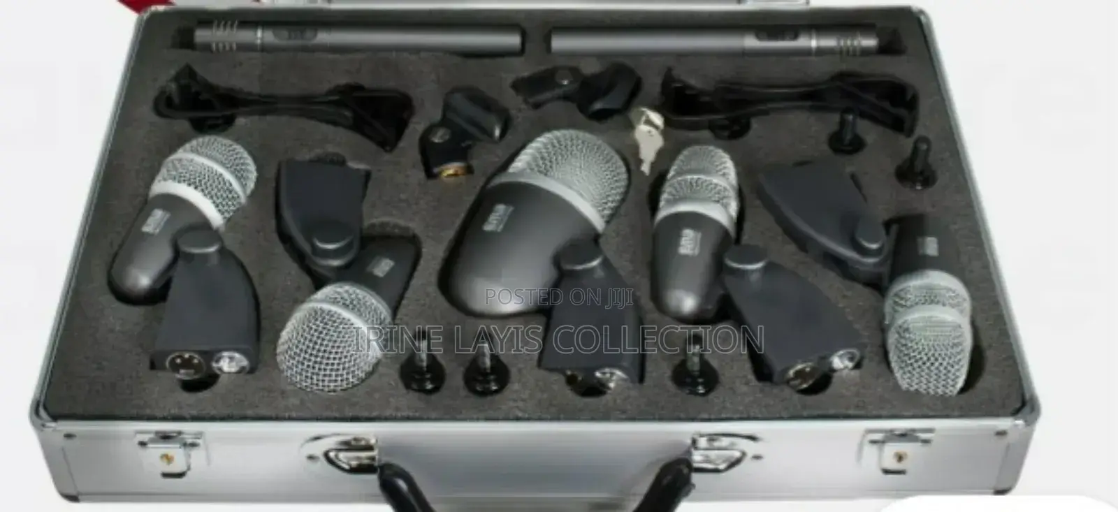 Promax Pm500 7-piece Drum Microphone Kit.