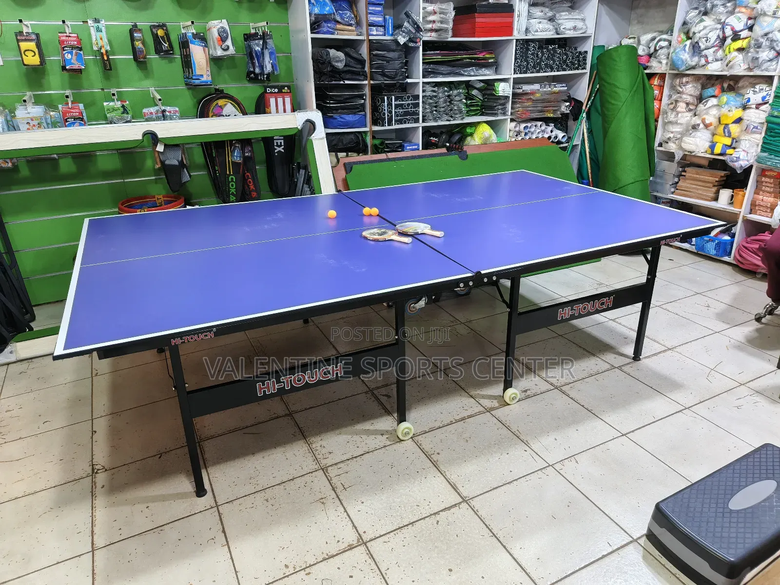 Waterproof Table Tennis Full Set Original Material and Net, 3 Balls