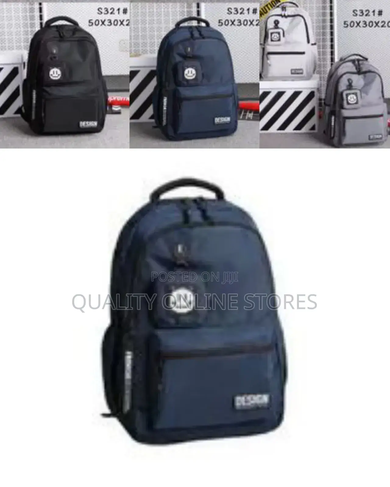 Unisex Nylon School Bag Waterproof Hiking