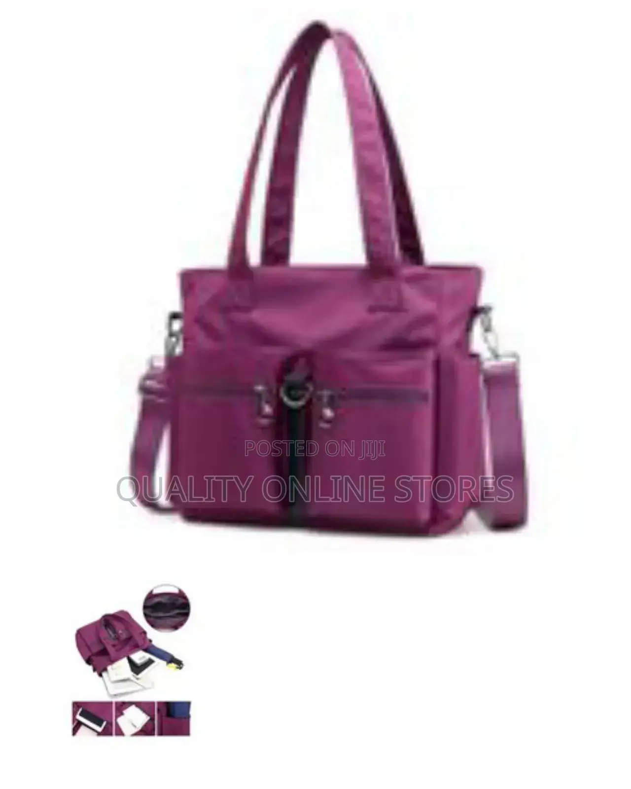 Dayfine Nylon Women Casual Tote Handbag for Women Waterproof