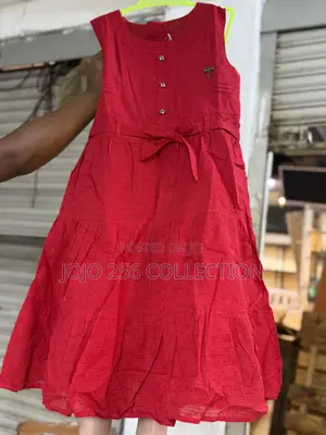 Red Cotton Dress