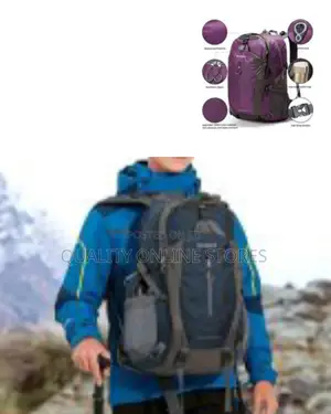 Hiking Backpack 40l Waterproof Hiking Daypack With Rain Cover