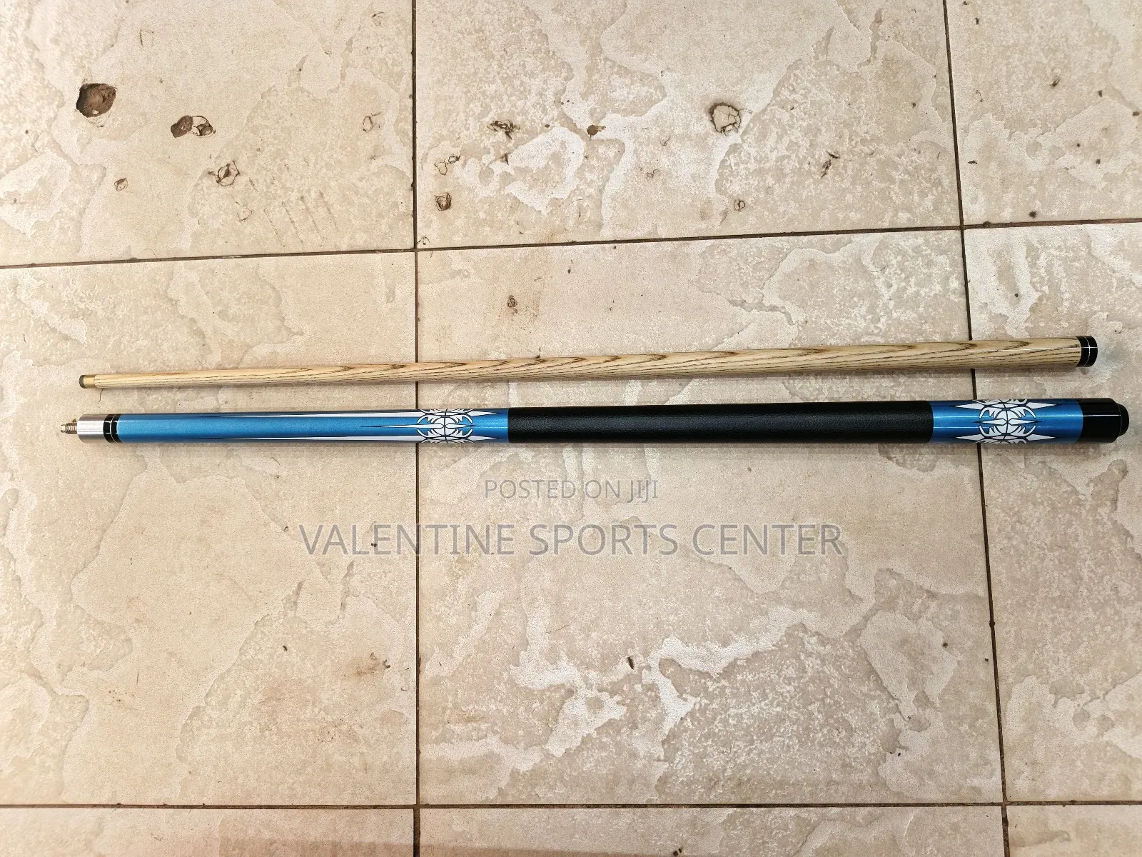 Blue Design Cue Stick Original Material