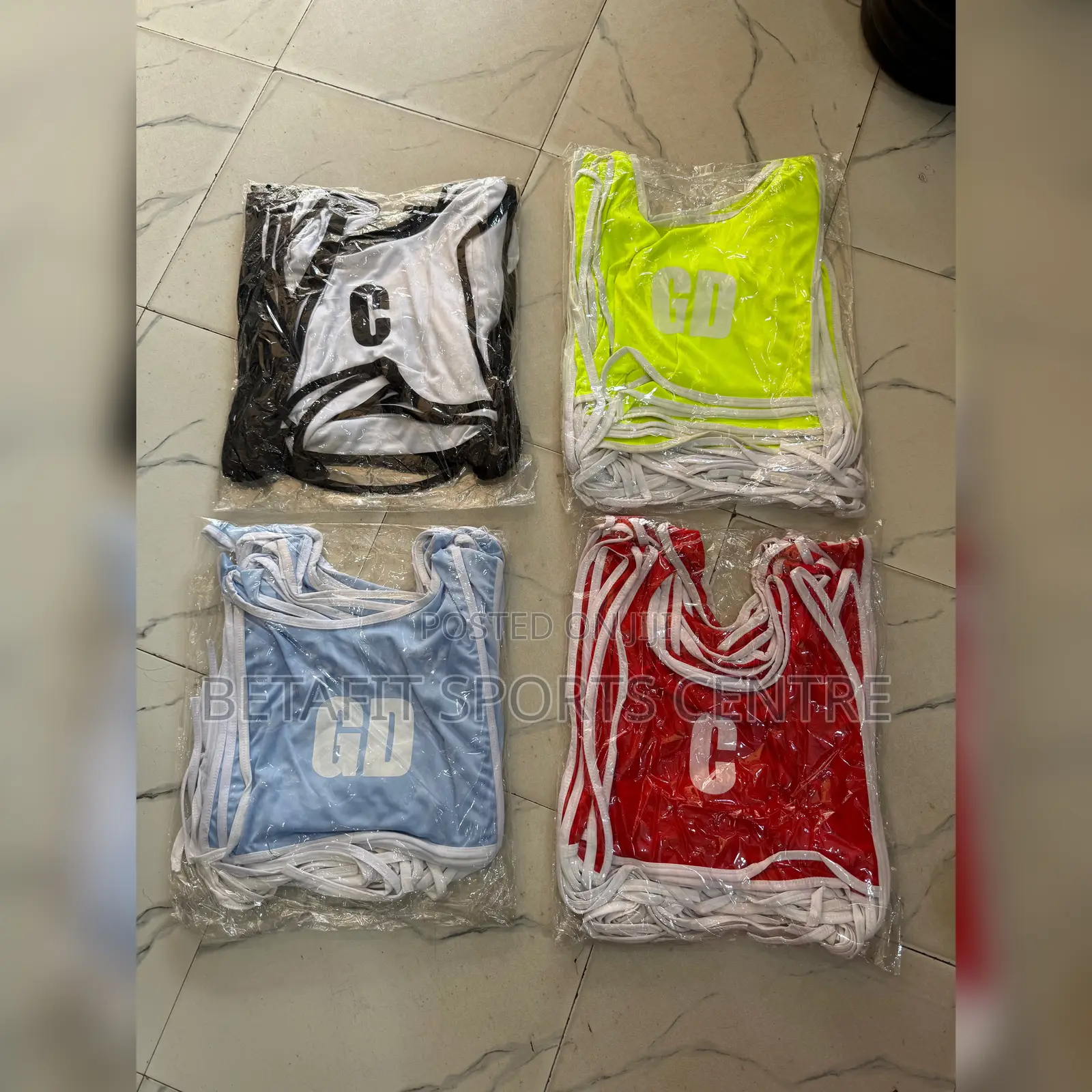 Netball Bibs Set of 7pc
