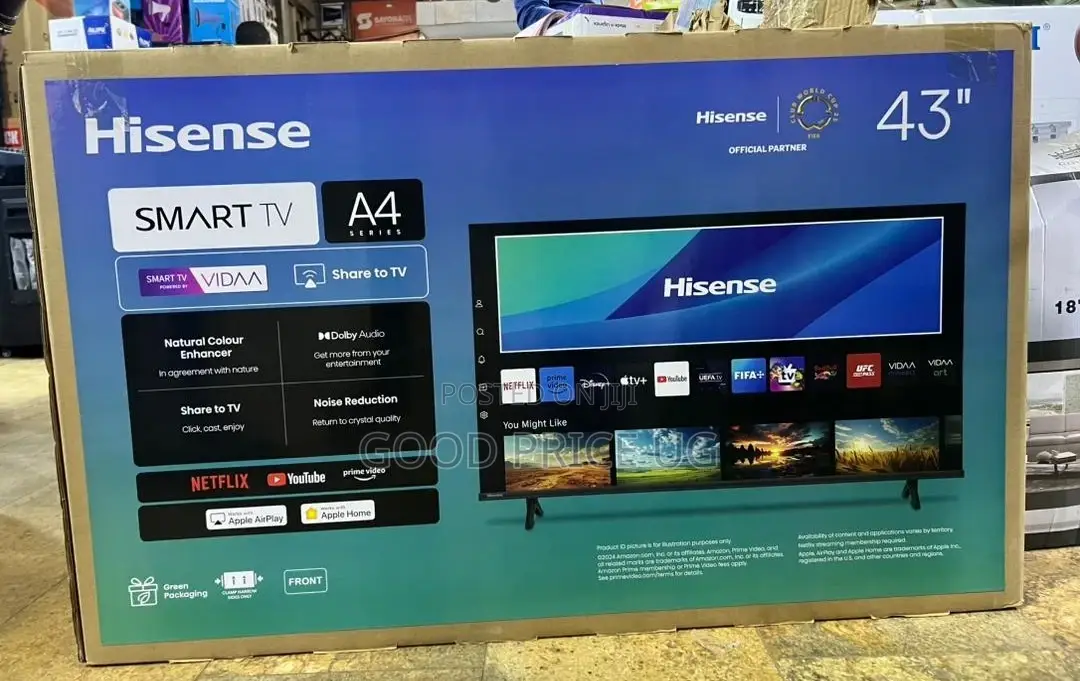 43 Smart A4 Qs Hisense Tv