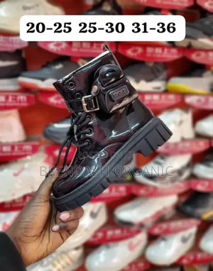 Premium Stylish Kids Boots Comfortable and Durable Size (25-36)
