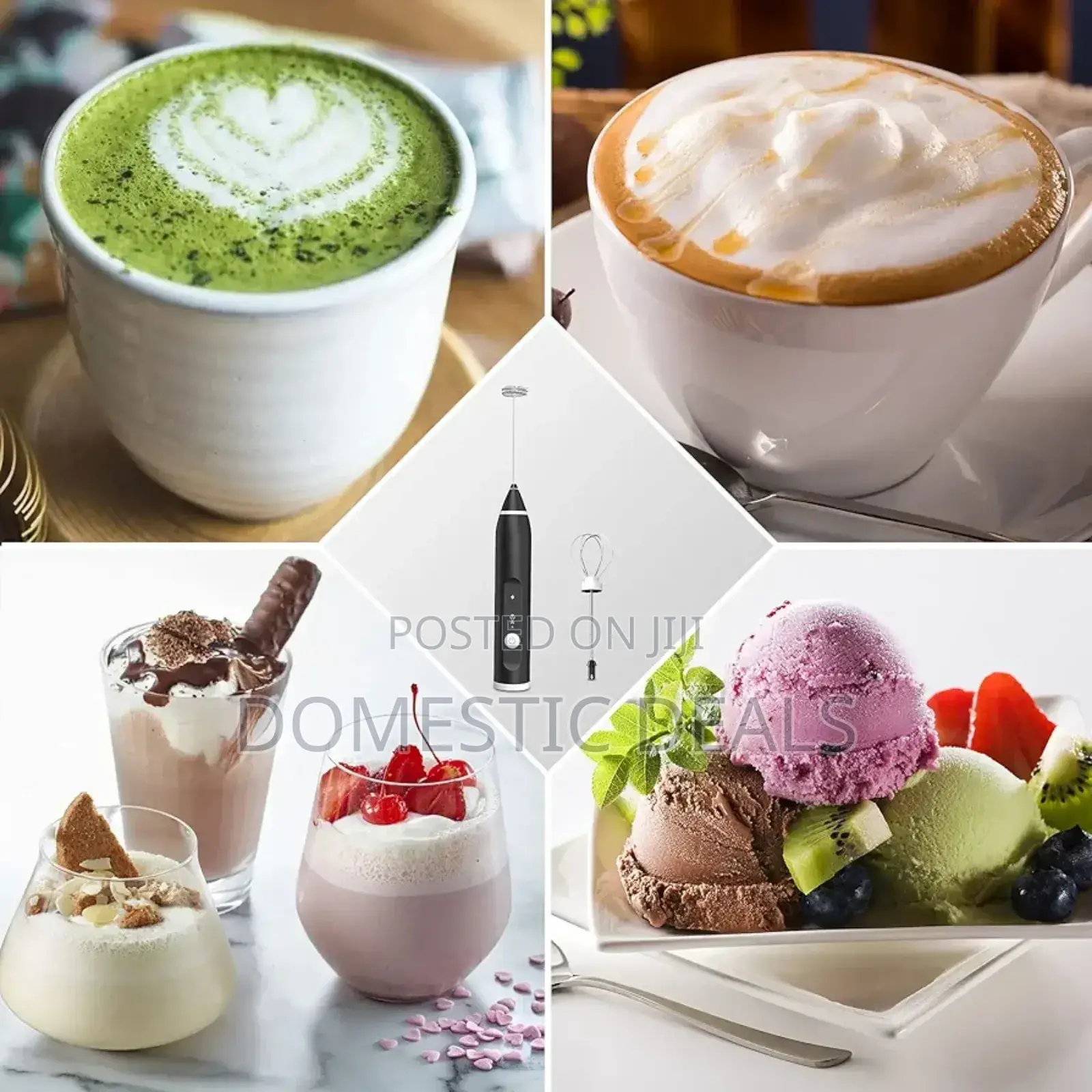 Rechargeable Milk Coffee Frother