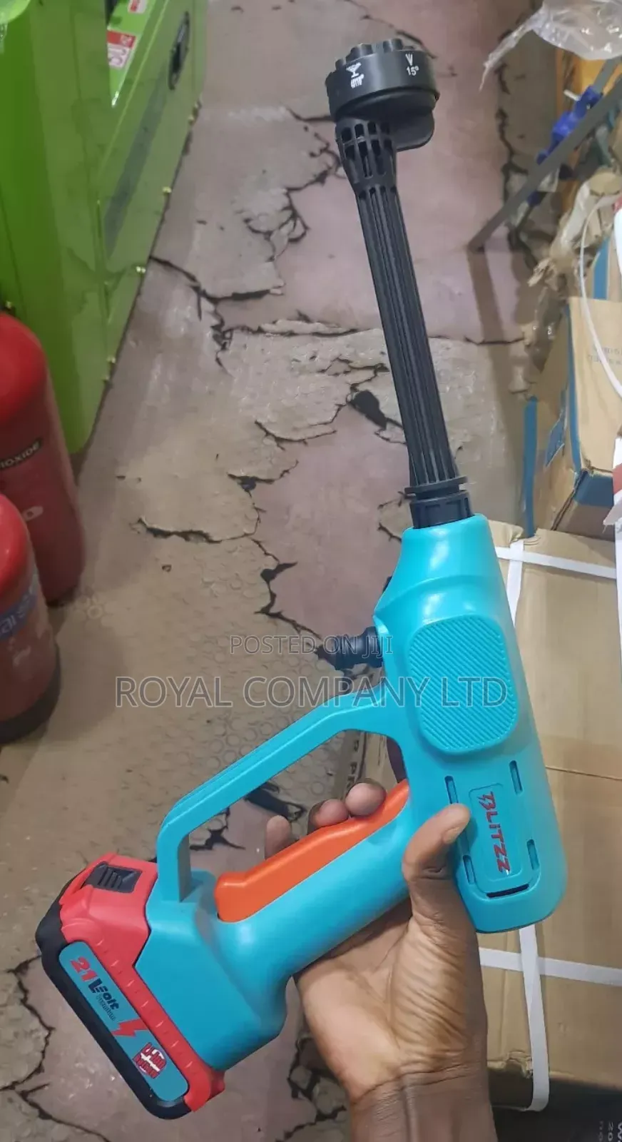 High Pressure Jet Car Washer 21v 2batteries