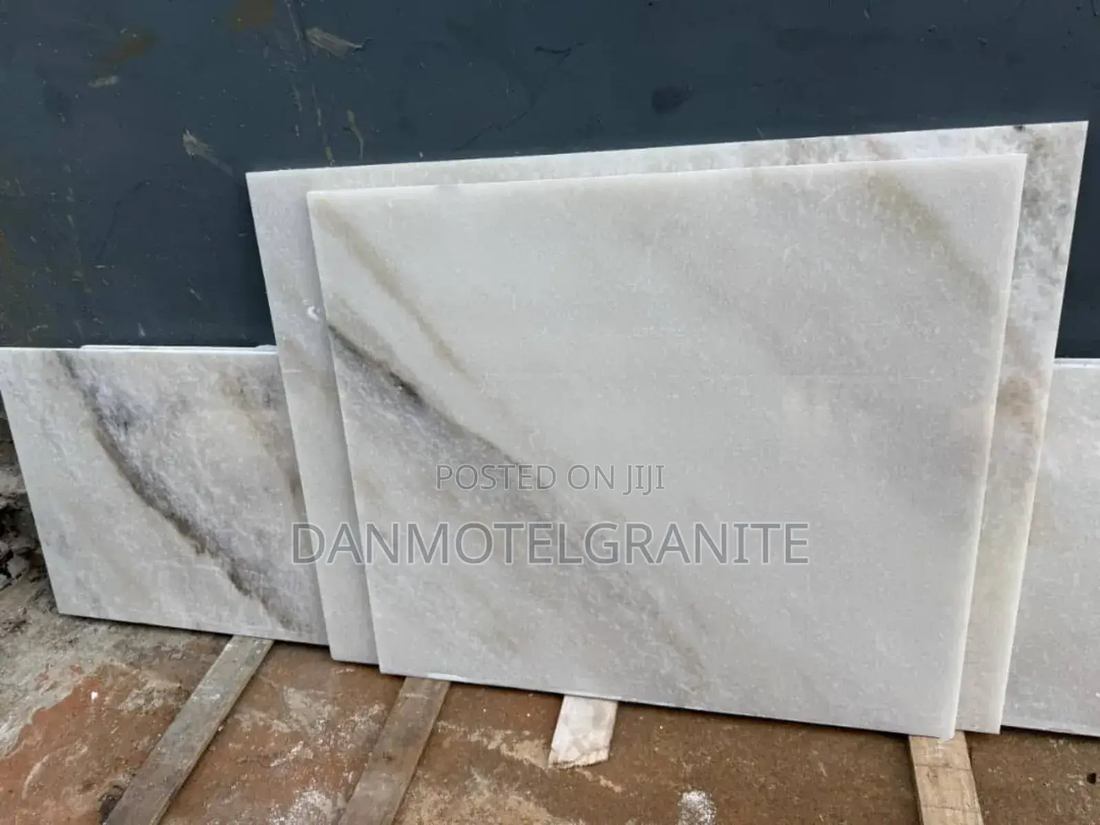 “African White Marble Elegance”