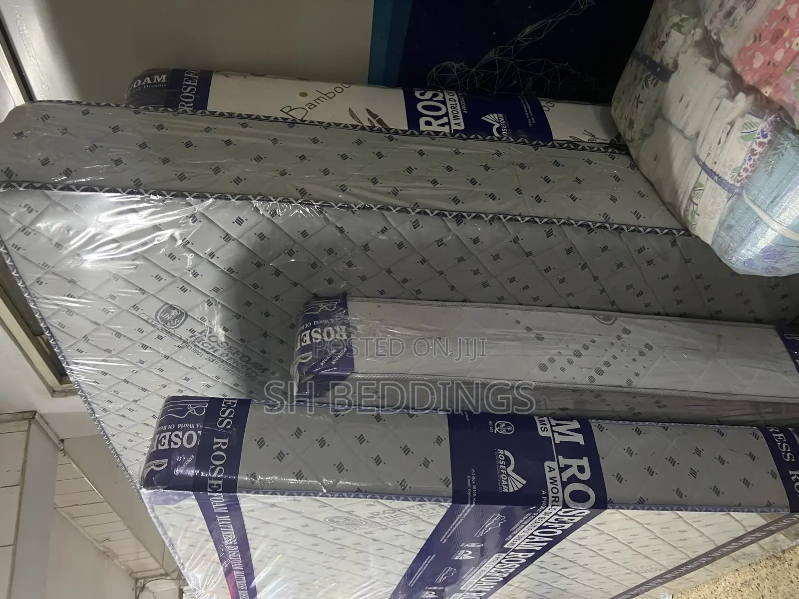 Rose Foam Mattress 7x7 10 Inches